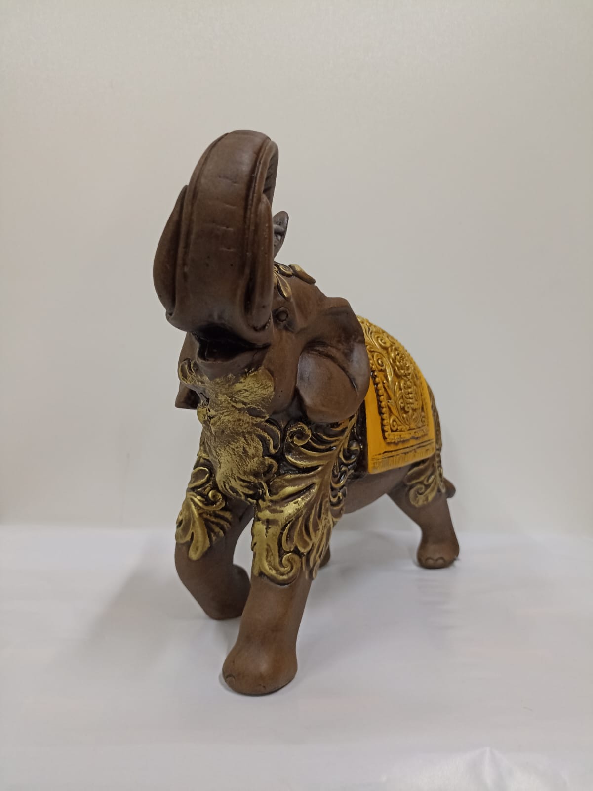 ELEFANTE NOVO AMARELO 22CM - Imagem 2