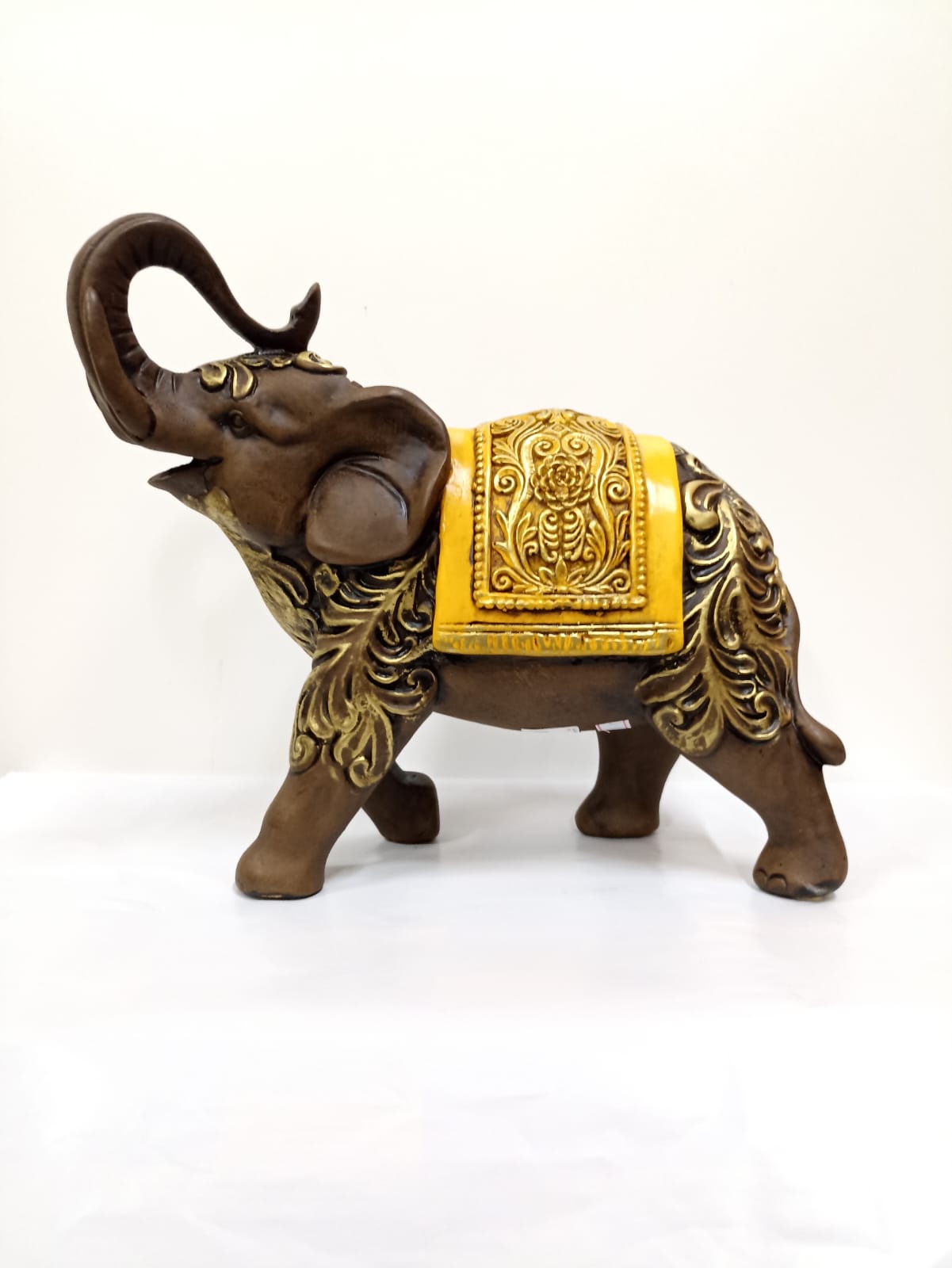 ELEFANTE NOVO AMARELO 22CM - Imagem 3