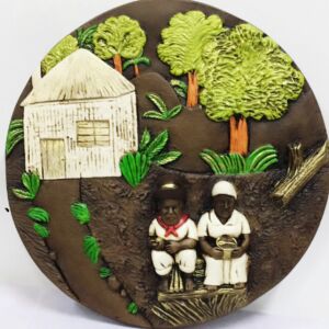 MANDALA CASA DE PRETO VELHO 35 CM