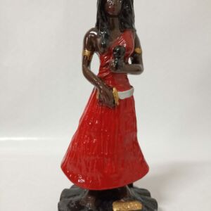 IMAGEM EM GESSO ORIXÁ EWA 21 CM - PAULISTA