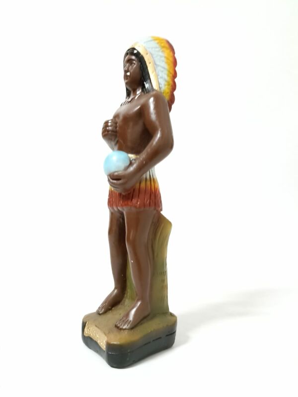 IMAGEM EM GESSO CABOCLO GIRA MUNDO 21 CM MODELO 002 - Imagem 2