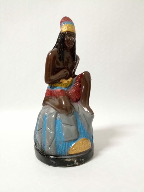 IMAGEM EM GESSO CABOCLO SETE CACHOEIRAS 20CM - PAULISTA - Imagem 2