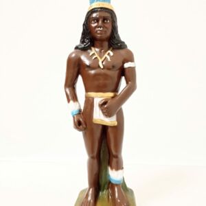 IMAGEM EM GESSO CABOCLO COBRA UBIRATAN 26 CM