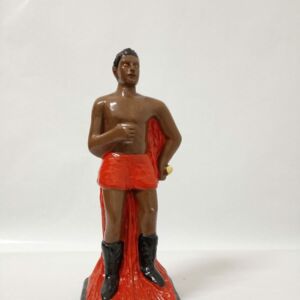 IMAGEM EM GESSO EXU MIRIM 24CM MODELO 002 - PAULISTA