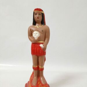 IMAGEM EM GESSO EXU SEM NOME 23 CM MODELO 008