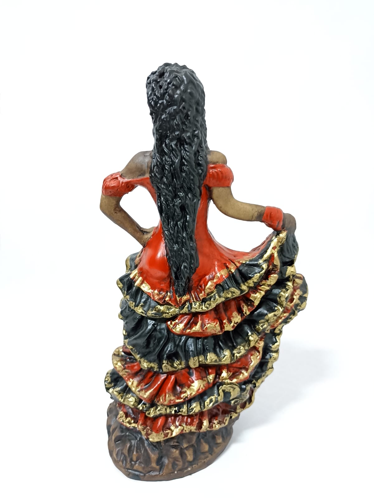 IMAGEM EM GESSO POMBO GIRA SETE SAIAS 25CM MODELO 004 - Imagem 3