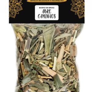 BANHO DE ERVAS ABRE CAMINHOS 25G - CASA FÉ