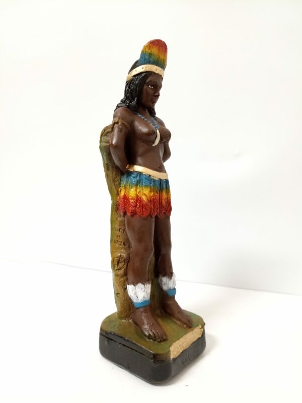 IMAGEM EM GESSO CABOCLA JUREMA DA MATA 24 CM - Imagem 2