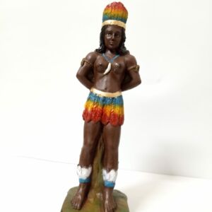 IMAGEM EM GESSO CABOCLA JUREMA DA MATA 24 CM