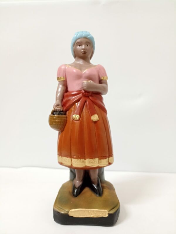 IMAGEM GESSO BAIANA MARIA BAIANA 22,5 CM MODELO 002