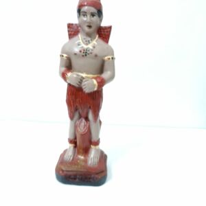 IMAGEM EM GESSO EXU PANTERA NEGRA 21 CM
