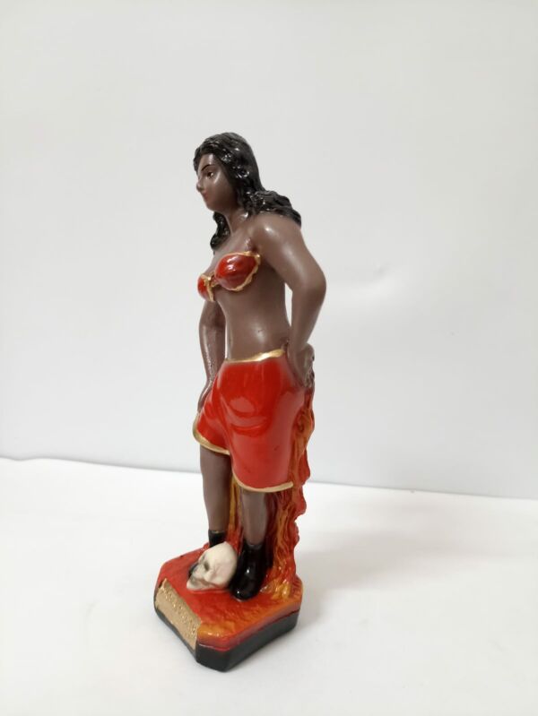 IMAGEM EM GESSO POMBO GIRA MARIA PADILHA DAS ALMAS  22 CM MODELO 2 - Imagem 2