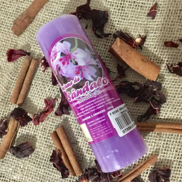 VELA PERFUMADA AROMATIZADA 7 DIAS 100% PARAFINA 260G - SANTA TEREZINHA - Image 7