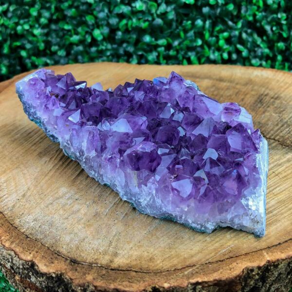 Pedra Drusa Ametista Bruta Diversos Tamanhos - Proteção Stress Ansiedade - Pedras Naturais - Imagem 5