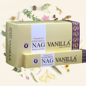 INCENSO GOLDEN MASSALA NAG VANILLA  - VIJAYSHREE