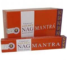 INCENSO GOLDEN MASSALA NAG MANTRA - VIJAYSHREE