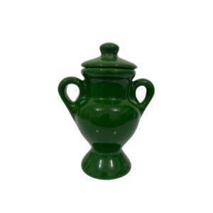 QUARTINHA PEQUENA COM ASA VERDE 16 CM MODELO 1012