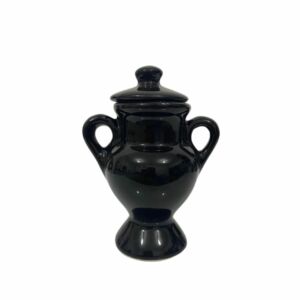 QUARTINHA PEQUENA COM ASA PRETO 16 CM MODELO 1012