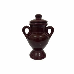QUARTINHA PEQUENA COM ASA MARROM 16 CM MODELO 1012