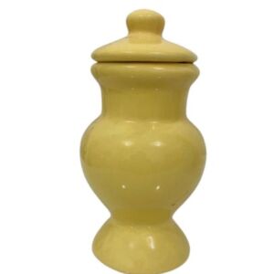 QUARTINHA PEQUENA SEM ASA AMARELO 16 CM MODELO 1013