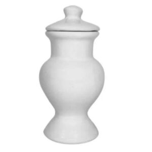QUARTINHA PEQUENA SEM ASA BRANCO 16 CM MODELO 1013