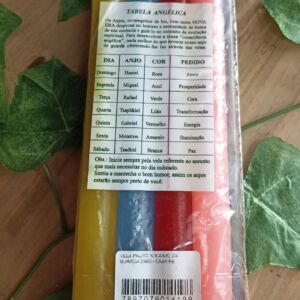 VELA PALITO N8 ANJO DA GUARDA 256G - CASA FÉ