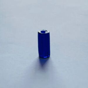 FIRMA DE VIDRO AZUL ROYAL  CRISTAL