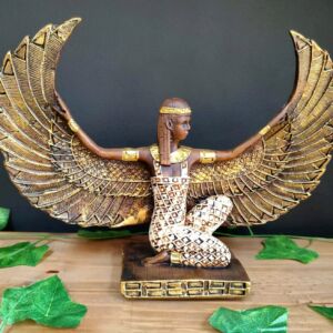 ISIS ENVELHECIDA COM BRANCO 23CM