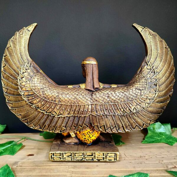 ISIS ENVELHECIDA COM AMARELO 23CM - Imagem 2
