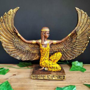ISIS ENVELHECIDA COM AMARELO 23CM