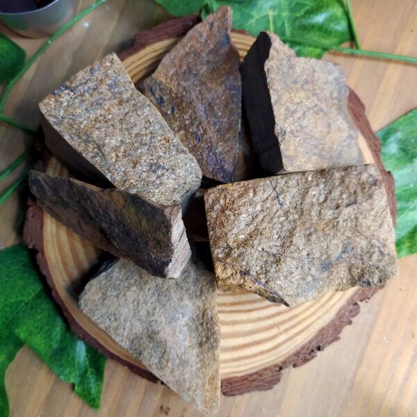 PEDRA BRONZITA BRUTA 4 A 8 CM - CERTEZA E CONTROLE - CRISTAL NATURAL - Imagem 3