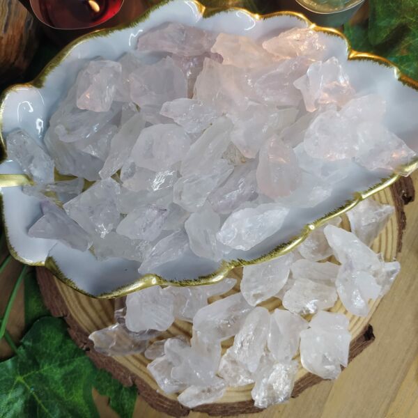 PEDRA QUARTZO TRANSPARENTE ATÉ 2 CM - PURIFICADOR DE ENERGIAS - CRISTAL NATURAL - Imagem 2