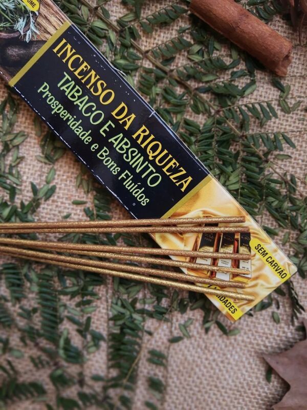 INCENSO DA RIQUEZA TABACO E ABSINTO