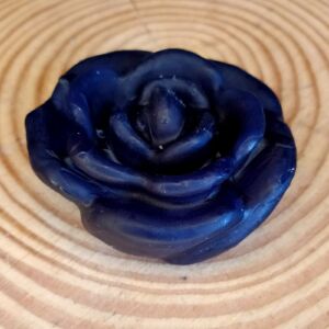 VELA DECORATIVA ROSINHA 20G PRETA 5CM