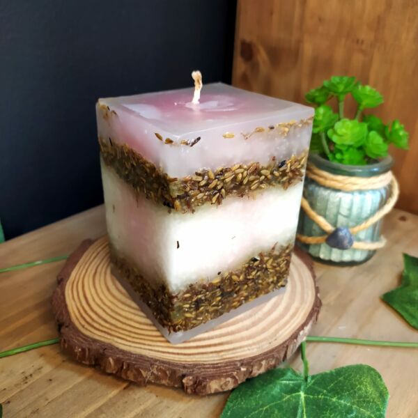 VELA AROMÁTICA COM ALFAZEMA 420G - ANSIEDADE