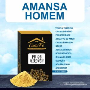 PÓ DE MIRONGA AMANSA HOMEM 15G - CASA FÉ