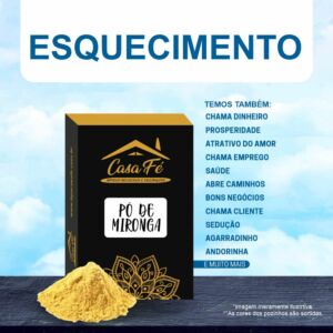 PÓ DE MIRONGA ESQUECIMENTO 15G - CASA FÉ