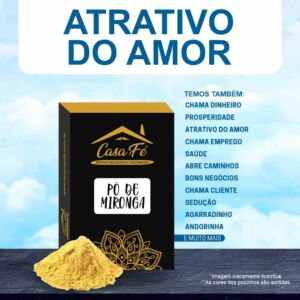 PÓ DE MIRONGA ATRATIVO DO AMOR 15G - CASA FÉ