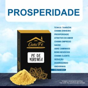 PÓ DE MIRONGA PROSPERIDADE 15G - CASA FÉ
