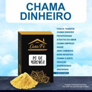 PÓ DE MIRONGA CHAMA DINHEIRO 15G - CASA FÉ