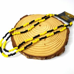 GUIA DE MIÇANGÃO PRETO COM AMARELO LEITOSO