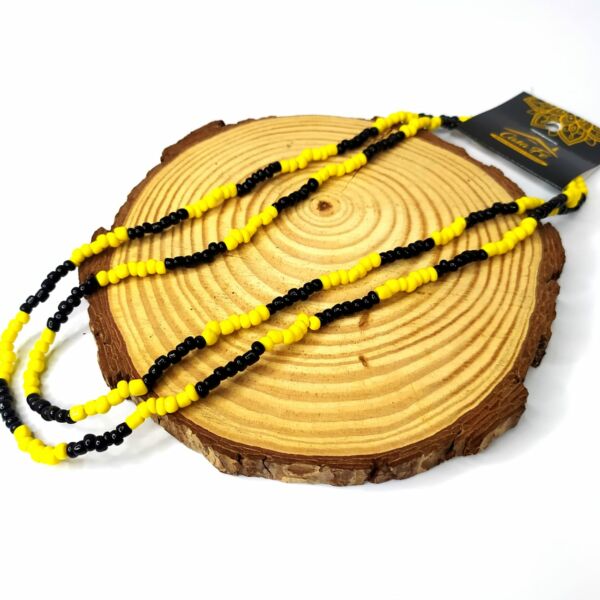 GUIA DE MIÇANGÃO PRETO COM AMARELO LEITOSO