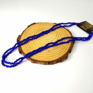 GUIA DE MIÇANGÃO AZUL ESCURO ROYAL LEITOSO