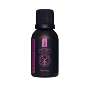 ESSÊNCIA HIDROSSOLÚVEL  LINHA MUNDO AMSTERDÃ 30 ML - VIA AROMA