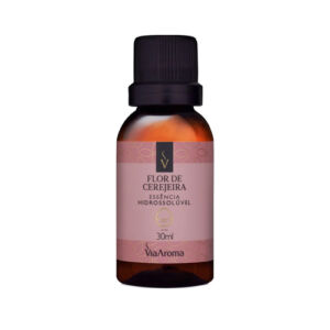ESSÊNCIA HIDROSSOLÚVEL FLOR DE CEREJEIRA 30 ML - VIA AROMA