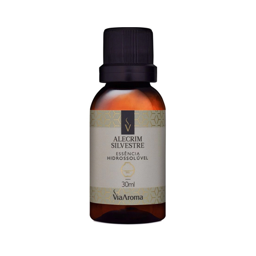 ESSÊNCIA HIDROSSOLÚVEL ALECRIM SILVESTRE 30 ML - VIA AROMA