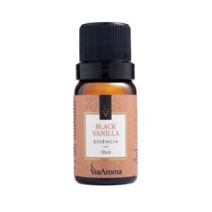 ESSÊNCIA BLACK VANILLA 10 ML - VIA AROMA