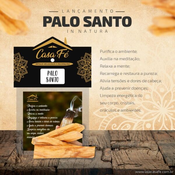 PALO SANTO IN NATURA 20G - CASA FÉ - Image 2