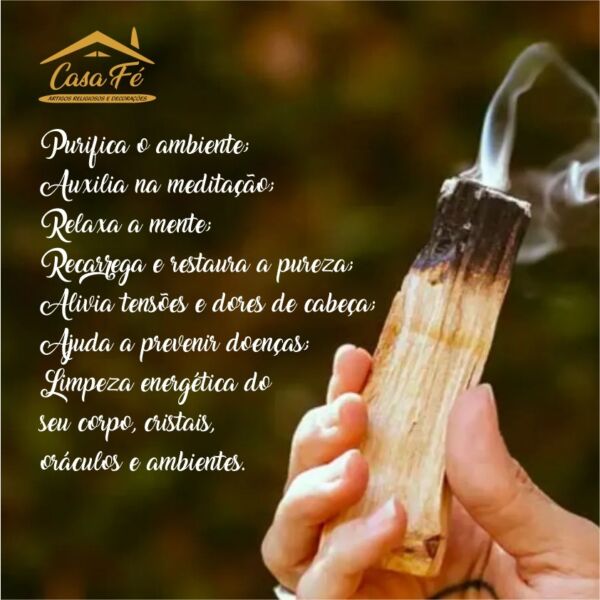 PALO SANTO IN NATURA 20G - CASA FÉ - Image 3