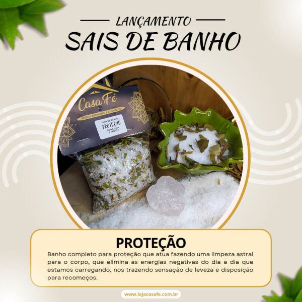 SAIS DE BANHO PROTEÇÃO 160G - CASA FÉ - Image 2